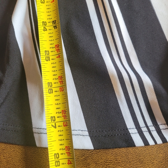 LANE Bryant Black and white striped top - Picture 5 of 6